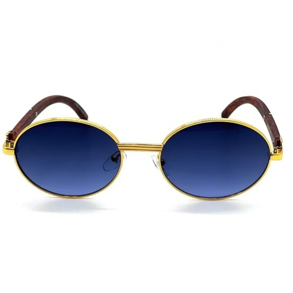 Women Sunglasses Blue Lens Trendy Fashion Shades Sophisticated Stylish‎ Casual